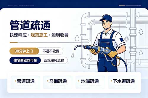万宁管道疏通