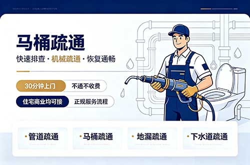 万宁马桶疏通