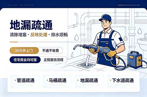 万宁地漏疏通