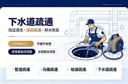 万宁下水道疏通
